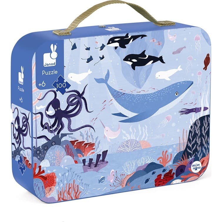 Janod Puzzle Océan Arctique 100 pièces