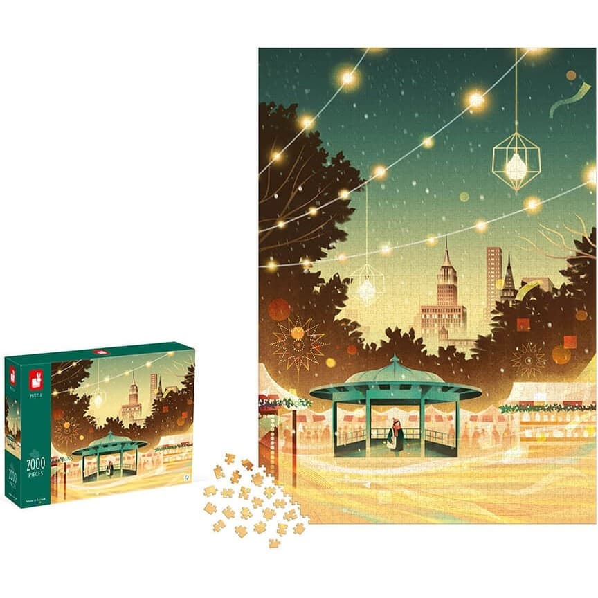 Janod Puzzle 2000 pièces Une Nuit à NewYork