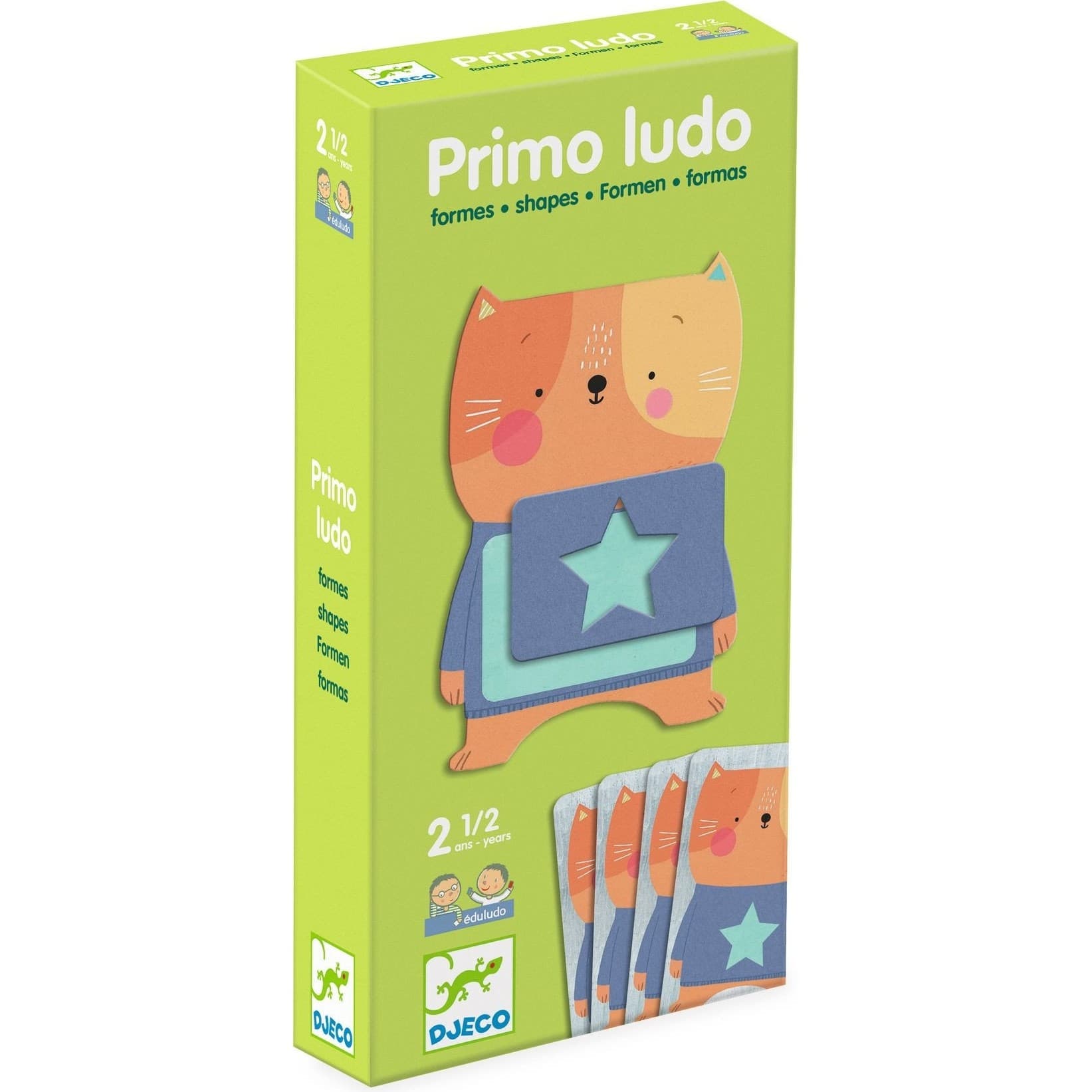 Djeco Jeu Primo Ludo Formes Apprendre les Formes