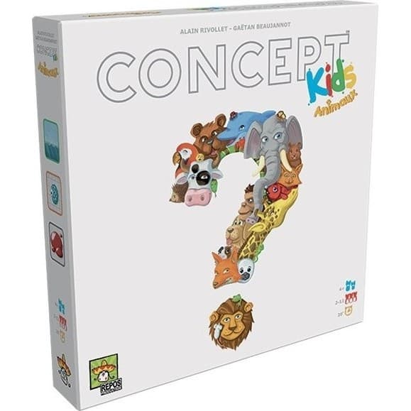 Asmodee Jeu Concept kids animaux