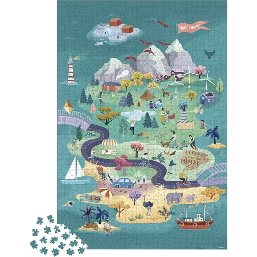 Janod Puzzle 1500 pièces Evasion