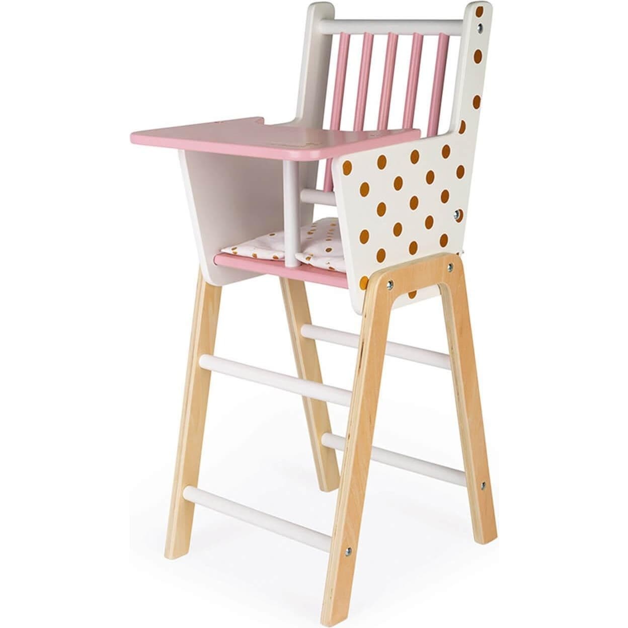 Janod Chaise Haute en bois Candy Chic