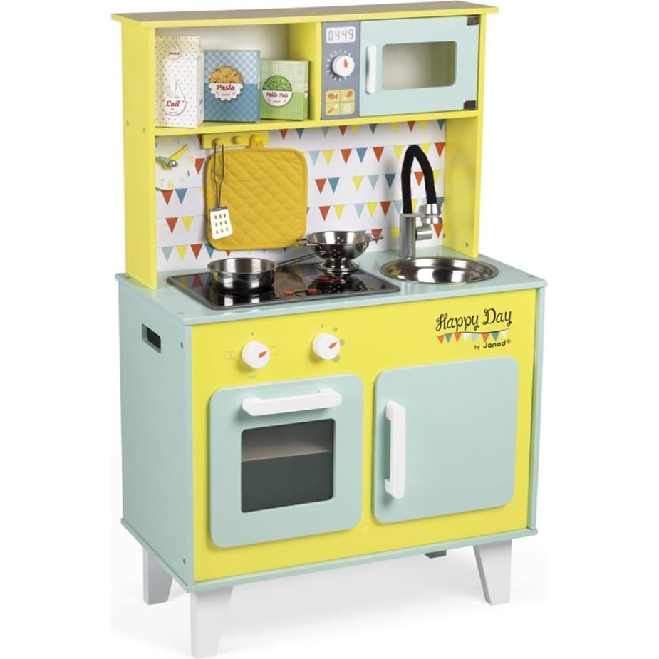 Janod Grande Cuisine en bois Happy Day