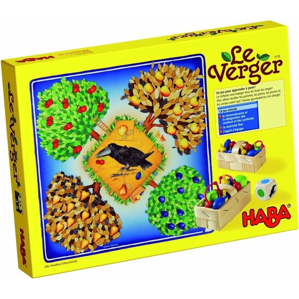 Haba Jeu de société Le verger