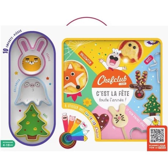 Chefclub Kids Coffret C’est la fête toute l’année