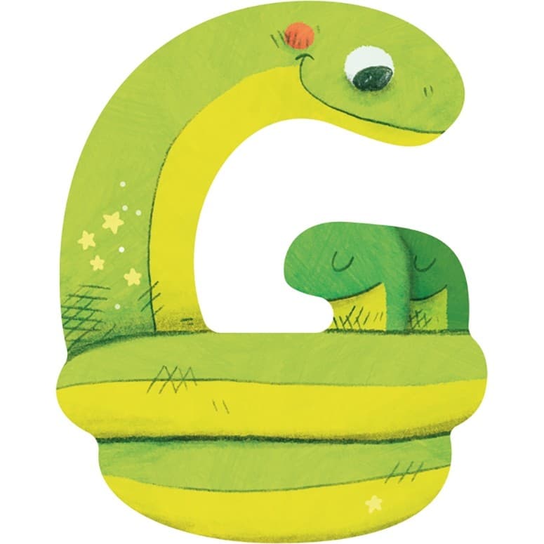 Moulin Roty Lettre G en bois