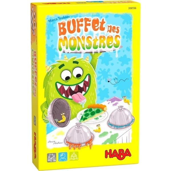 Haba Jeu de société Buffet des monstres