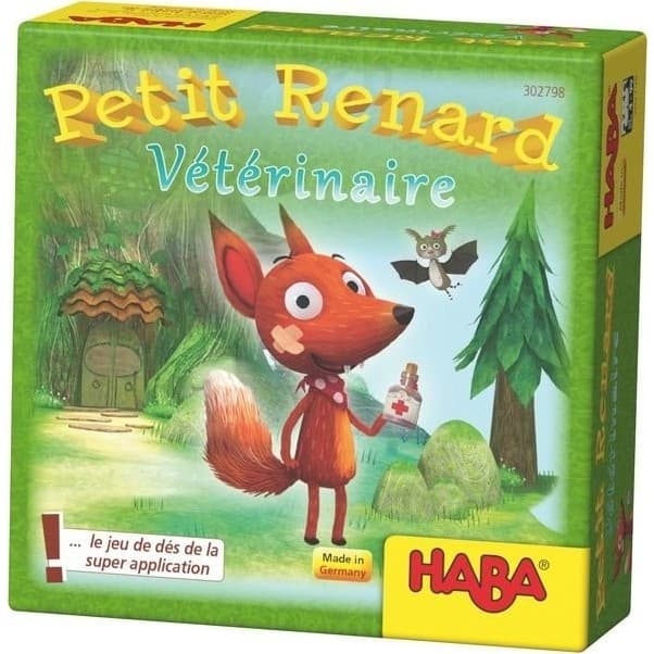 Haba Petit renard vétérinaire Mini jeu