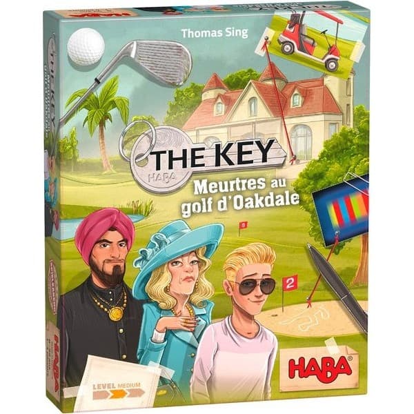 Haba The Key Meurtres au golf d'Oakdale