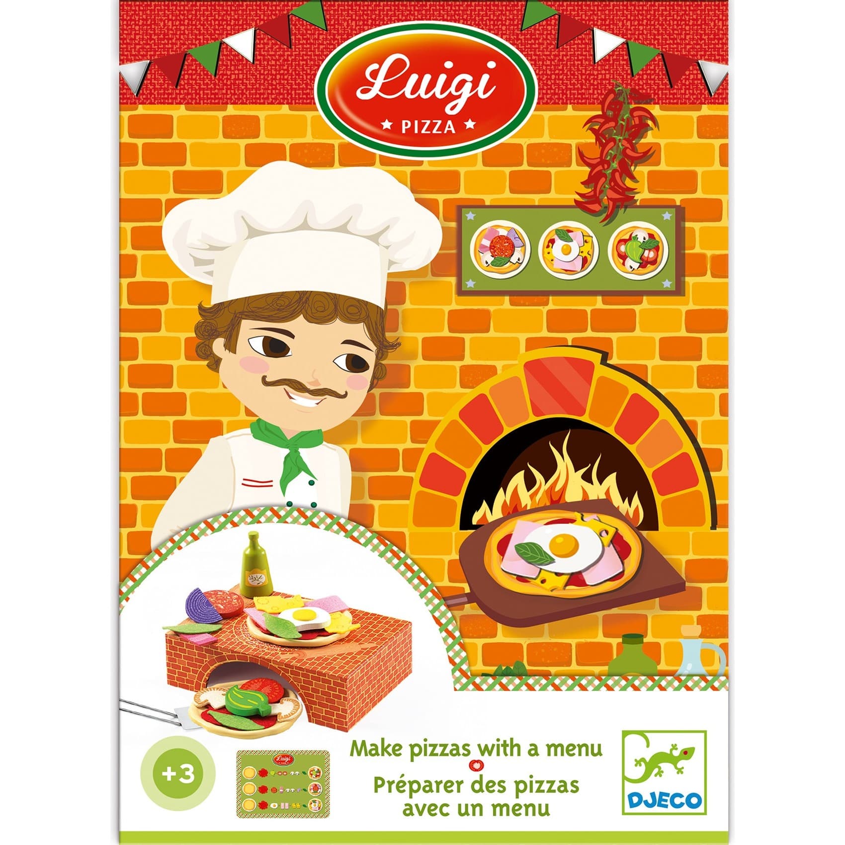 Djeco Luigi pizza dinette