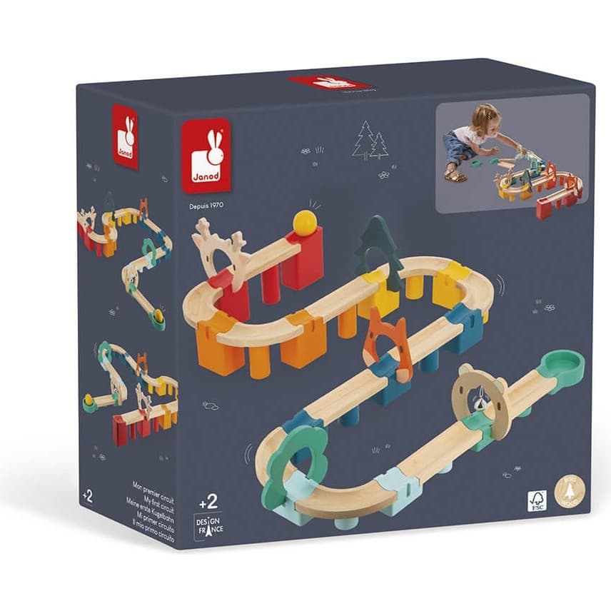 Janod Mon premier circuit en bois
