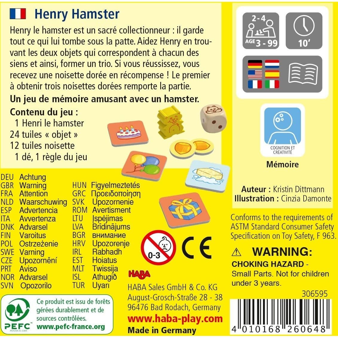 Haba Henry Hamster