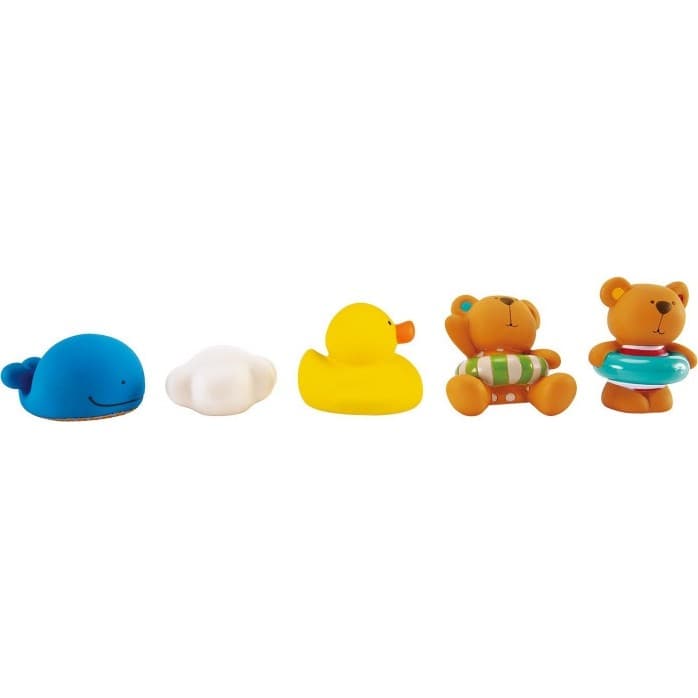 Hape Toys Teddy And Friends Gicleurs de bain