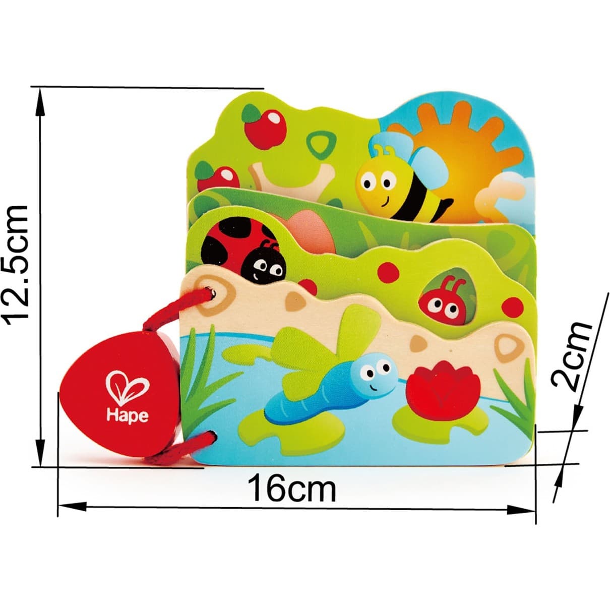 Hape Toys Livre pour bébé Insectes