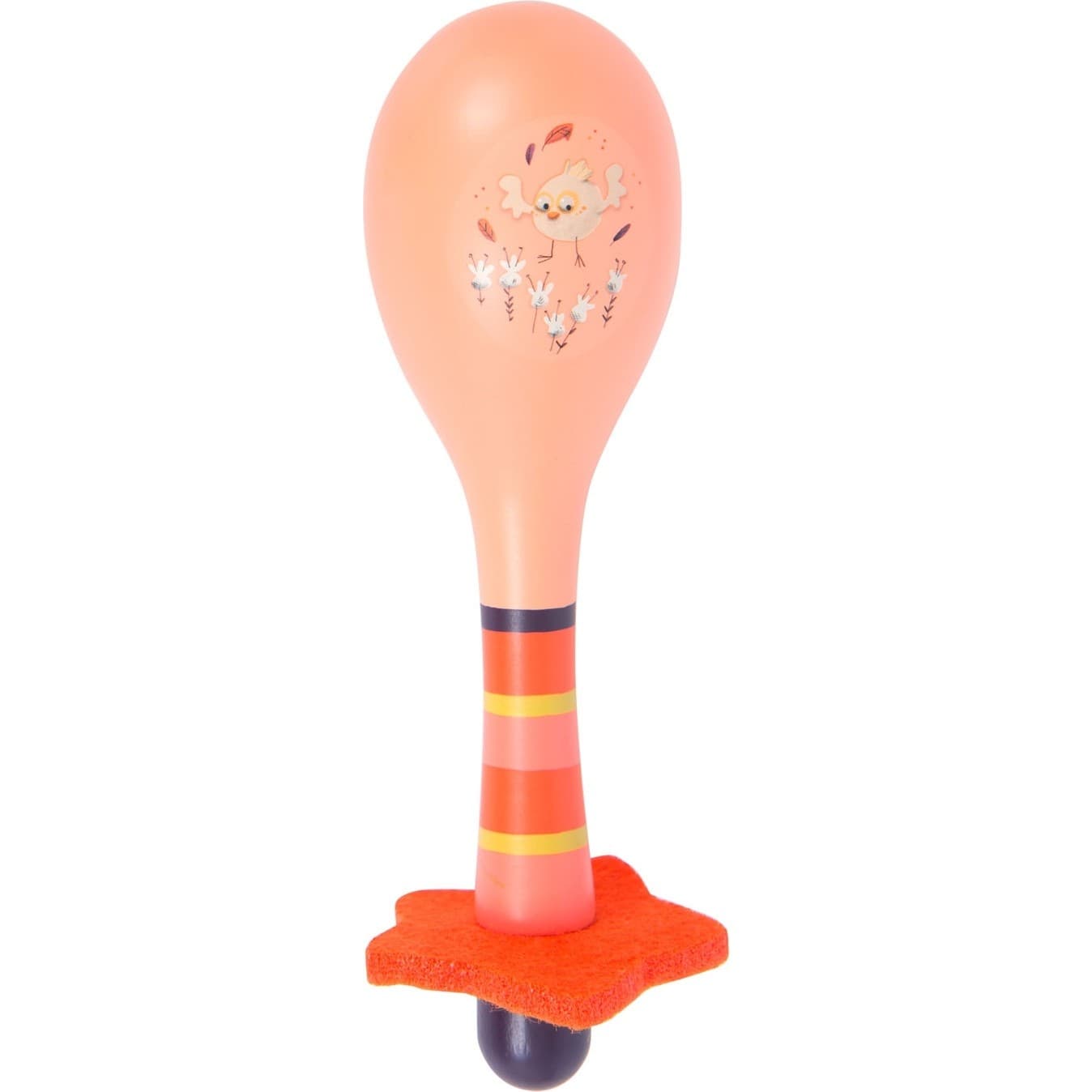 Moulin Roty Maracas rose Dans la jungle (emb/9)