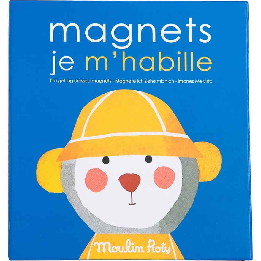 Moulin Roty Jeu magnétique je m'habille Les Popipop