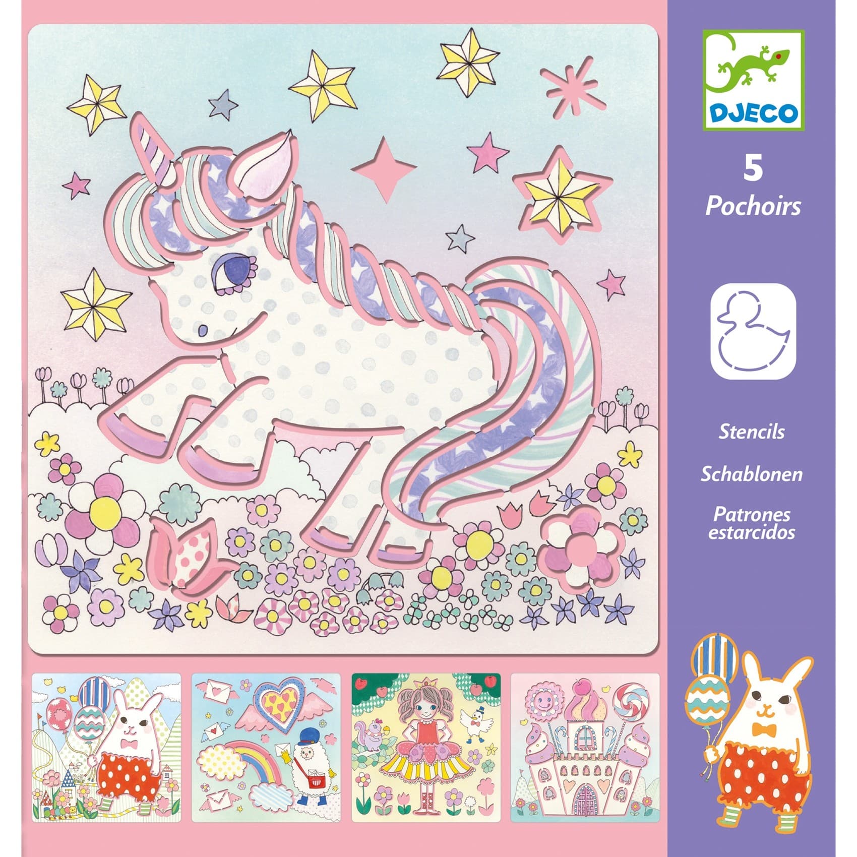 Djeco Pochoirs Kawaïland DJ08862