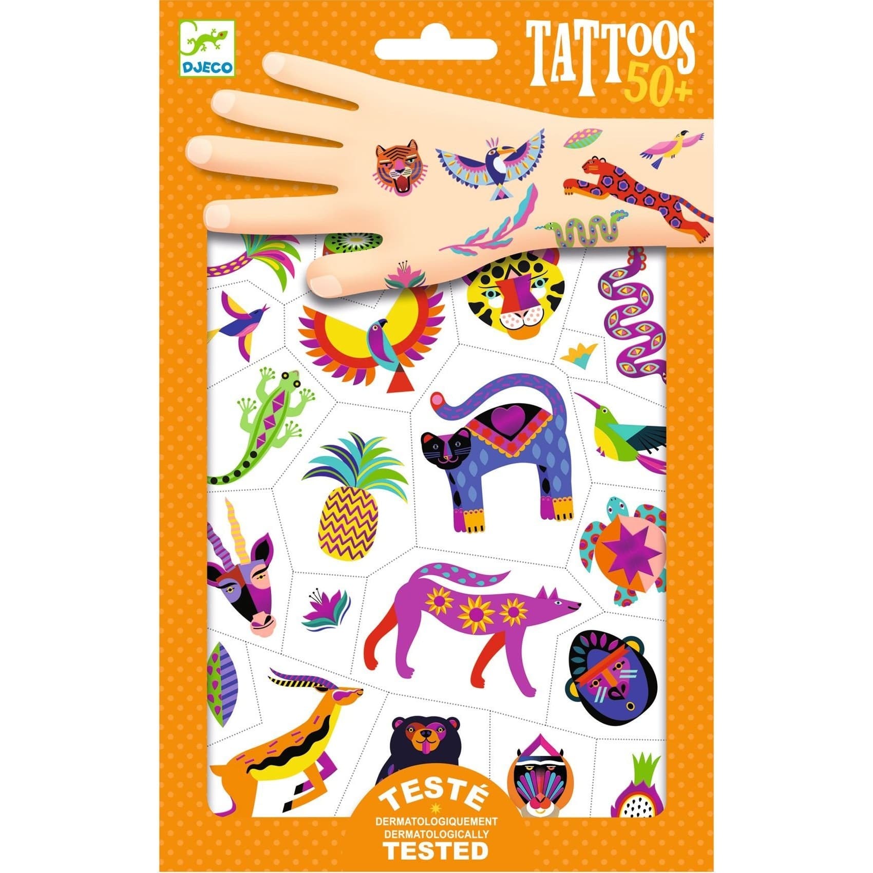 Djeco Tatouages wild beauty pour les enfants