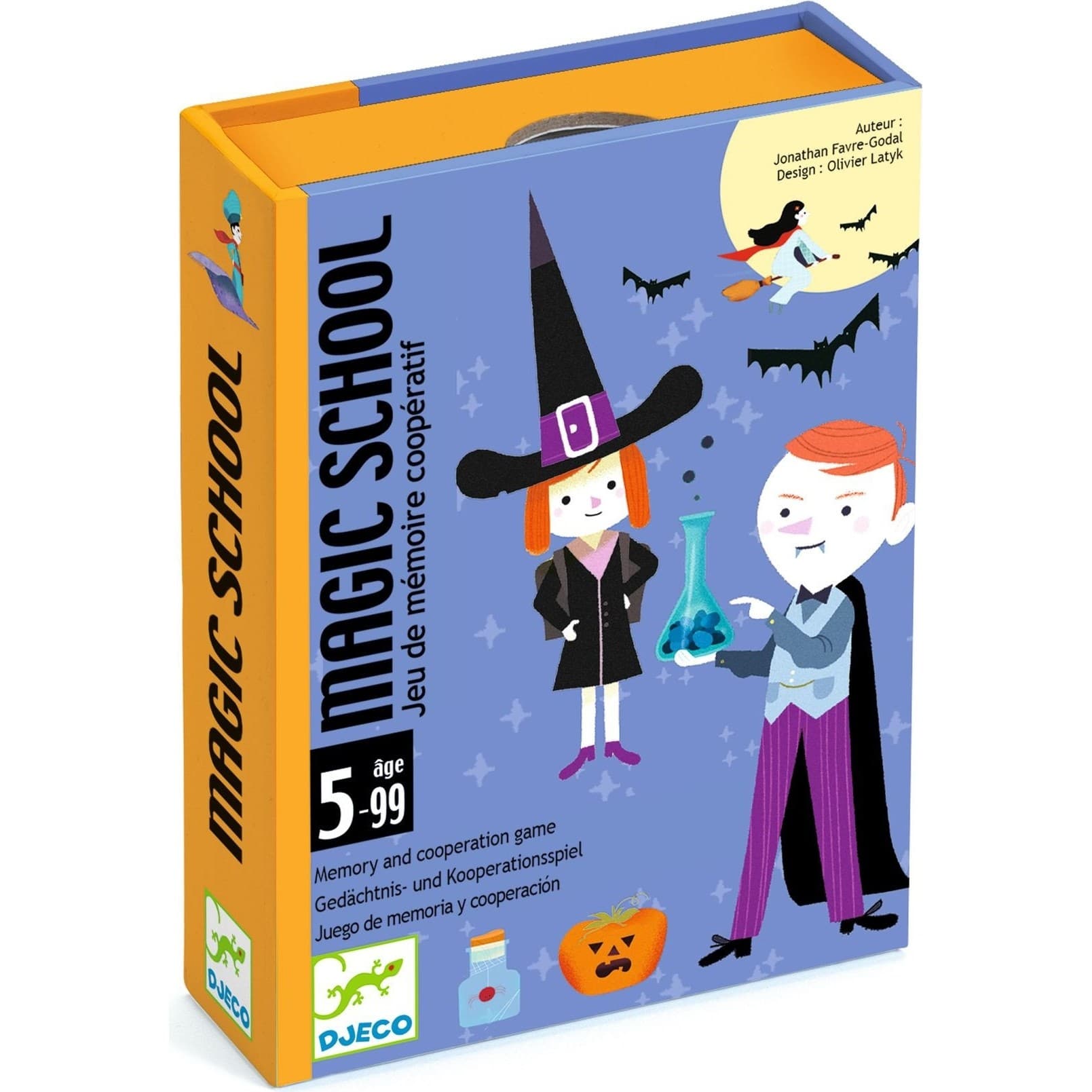 Djeco Magic School jeu de carte coopératif