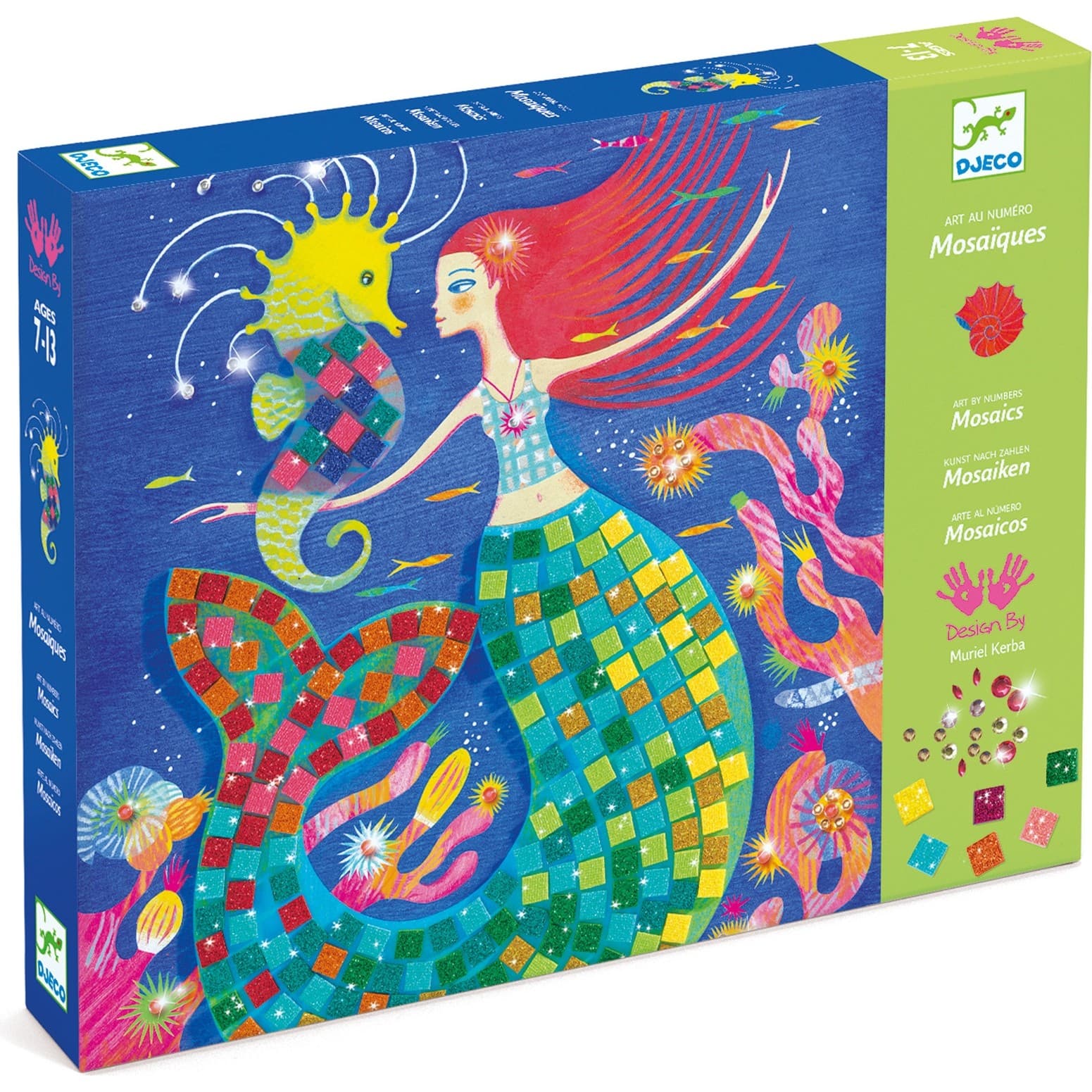Djeco Coffret de mosaïques Le Chant des sirènes