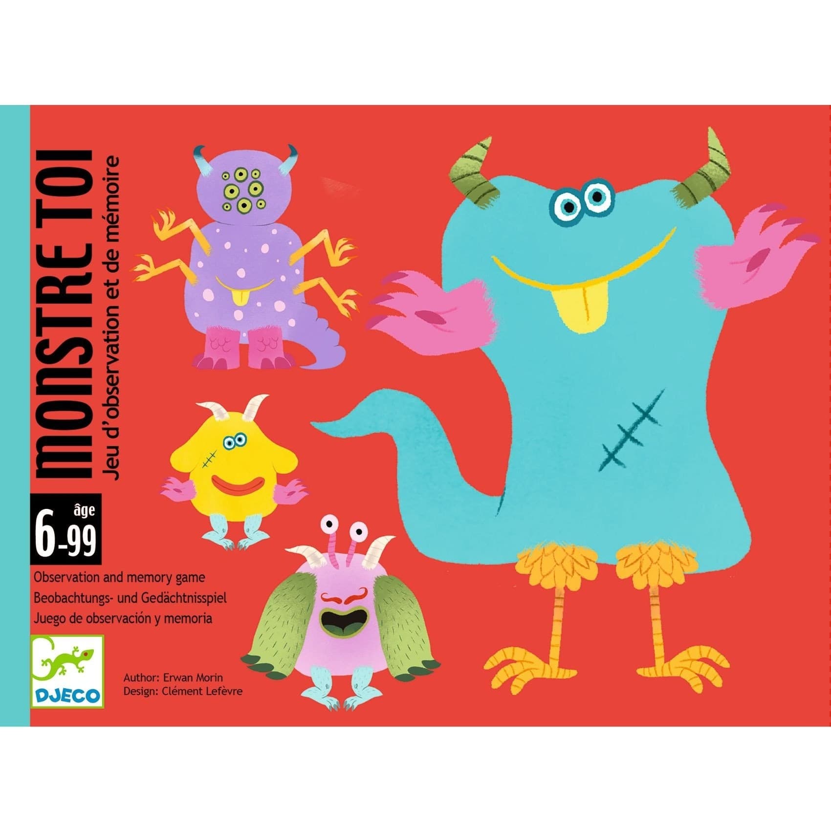 Djeco Jeux de cartes Monstre toi