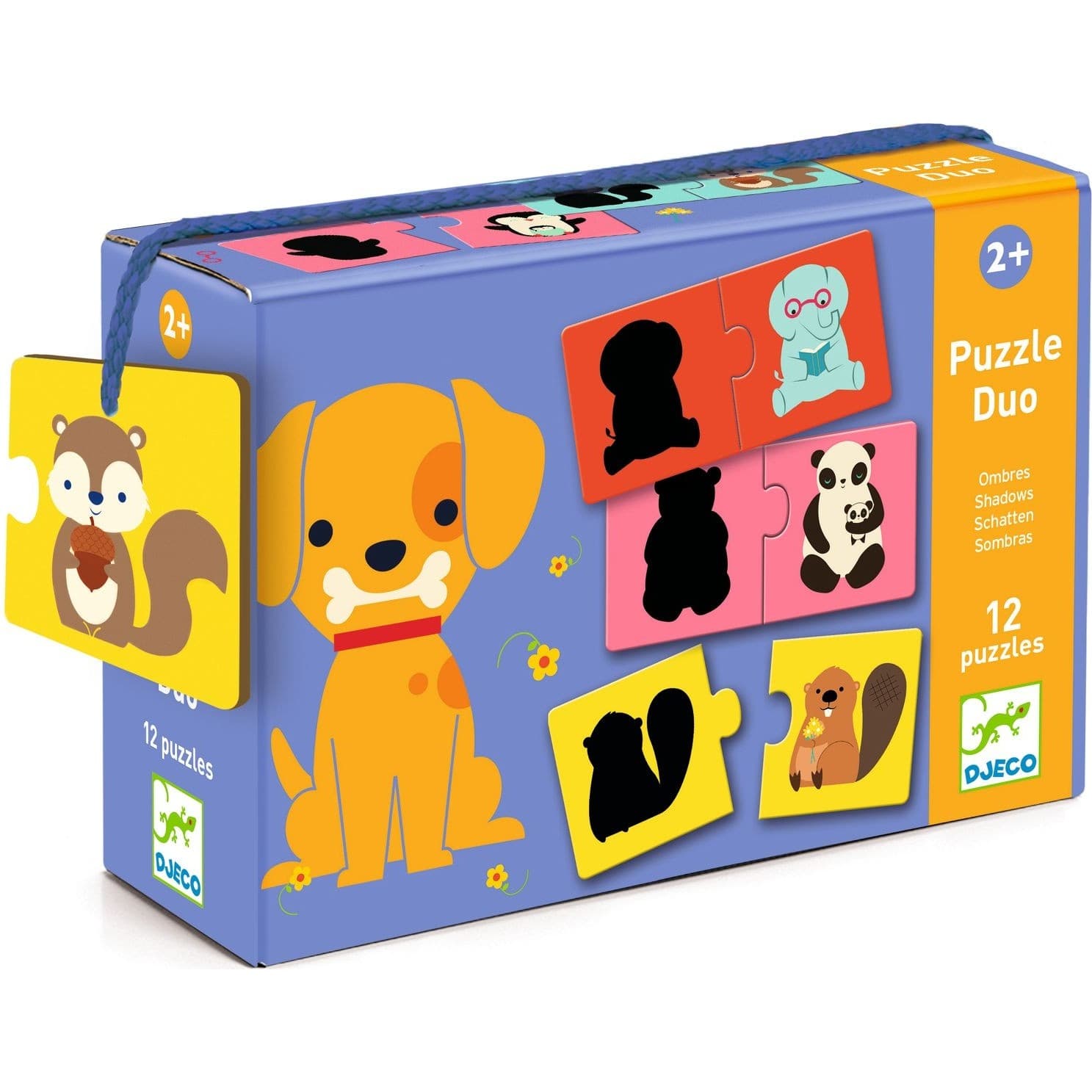 Djeco Puzzle Duo Ombres