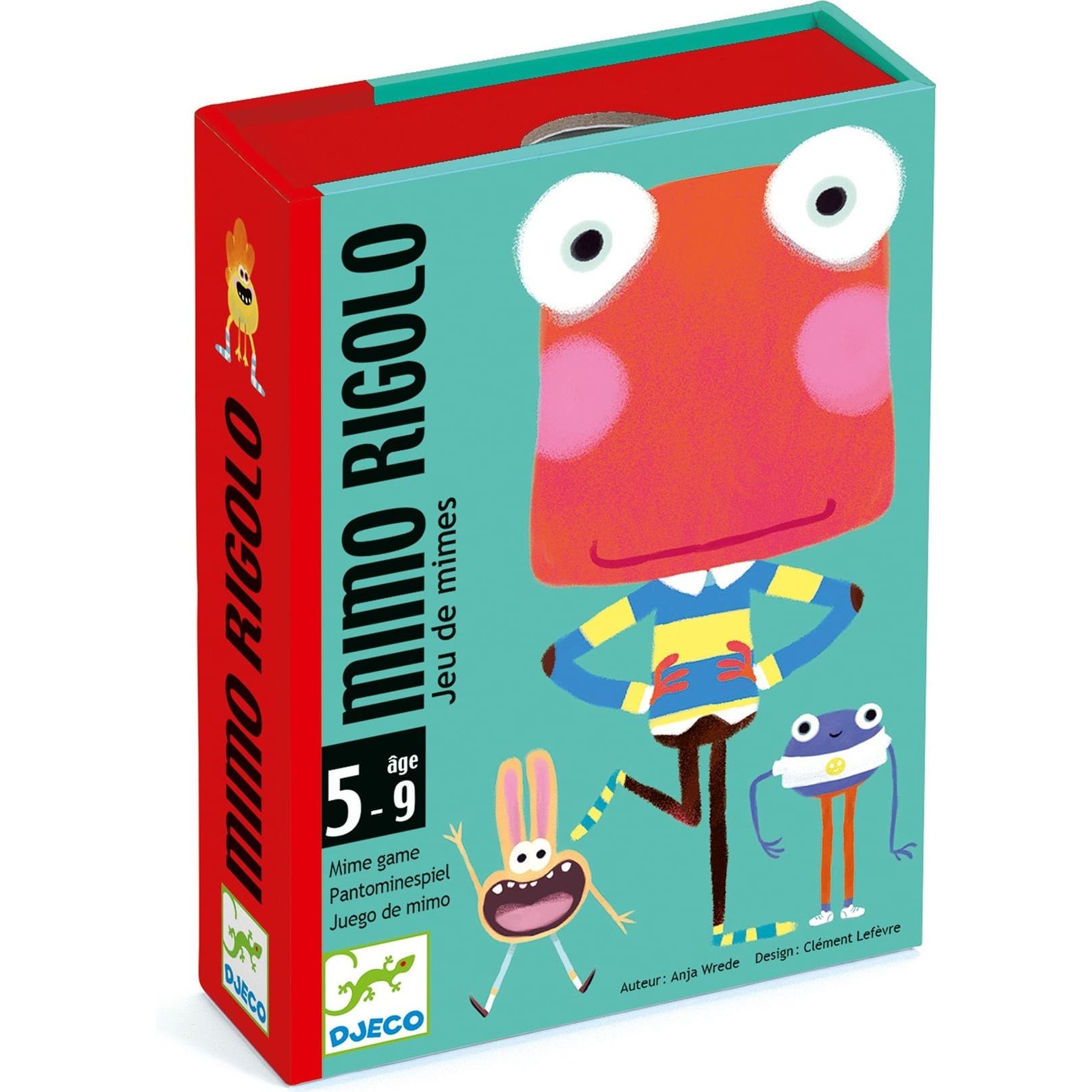 Djeco Mimo Rigolo jeu de cartes et de mimes