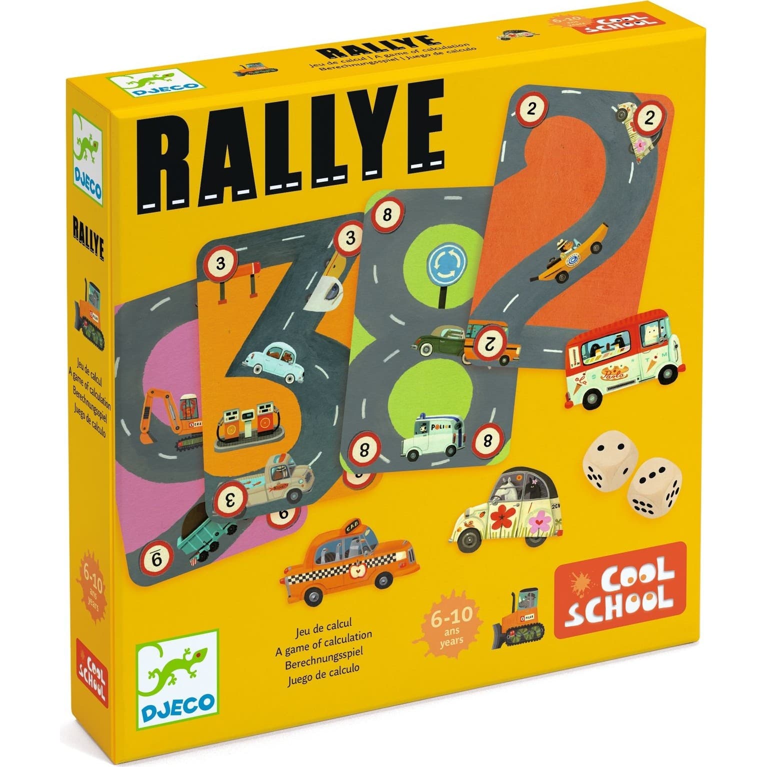 Djeco Rallye pour apprendre à compter