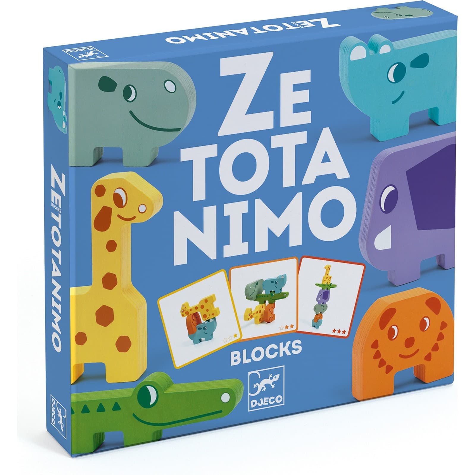 Djeco Jeu éducatif de construction Ze Totanimo DJ06434
