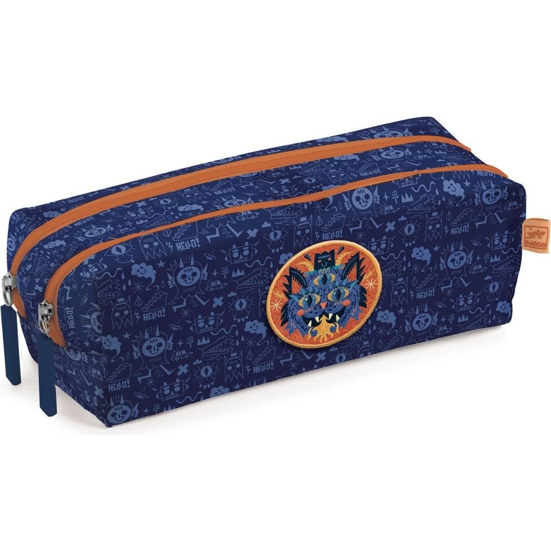 Djeco Trousse à compartiments Monstre