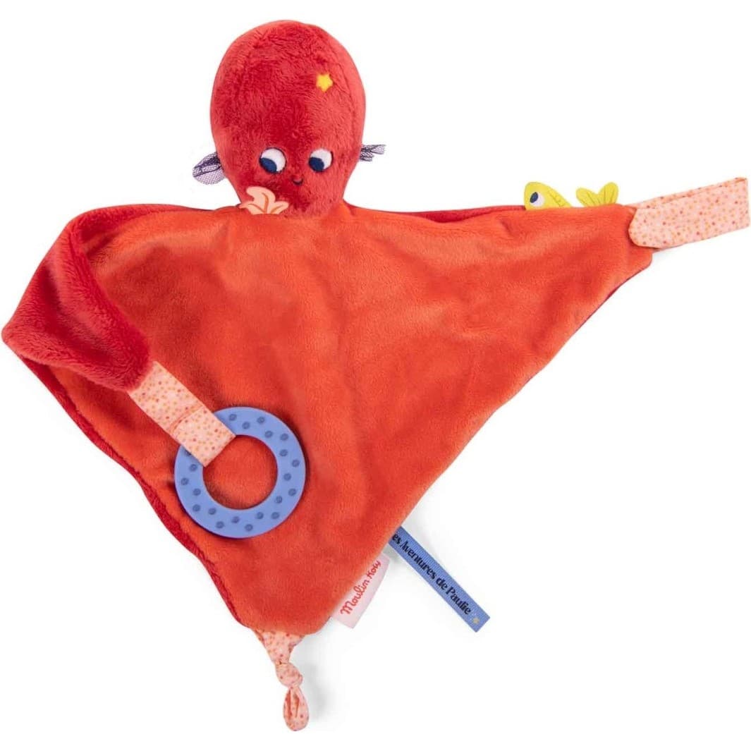 Moulin Roty Doudou plat Poulpe Paulie