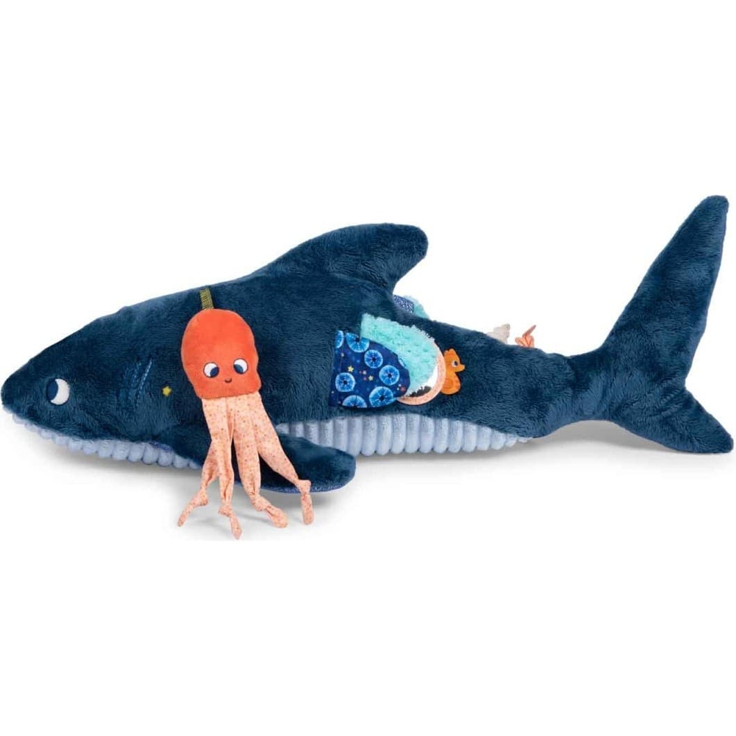 Moulin Roty Grand requin peluche d'activités Les aventures de Paulie