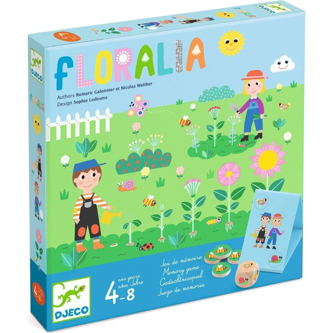Djeco Floralia jeu de mémoire