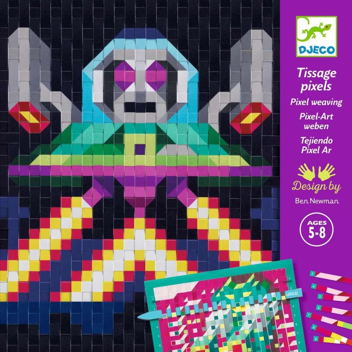 Djeco Tissage pixels Invaders
