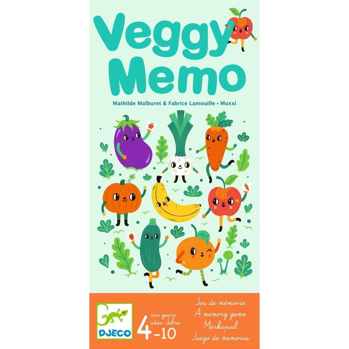 Djeco Jeu de mémoire Veggy Mémo