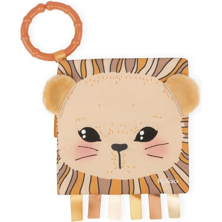 Kaloo Livre d'éveil Le lionceau curieux