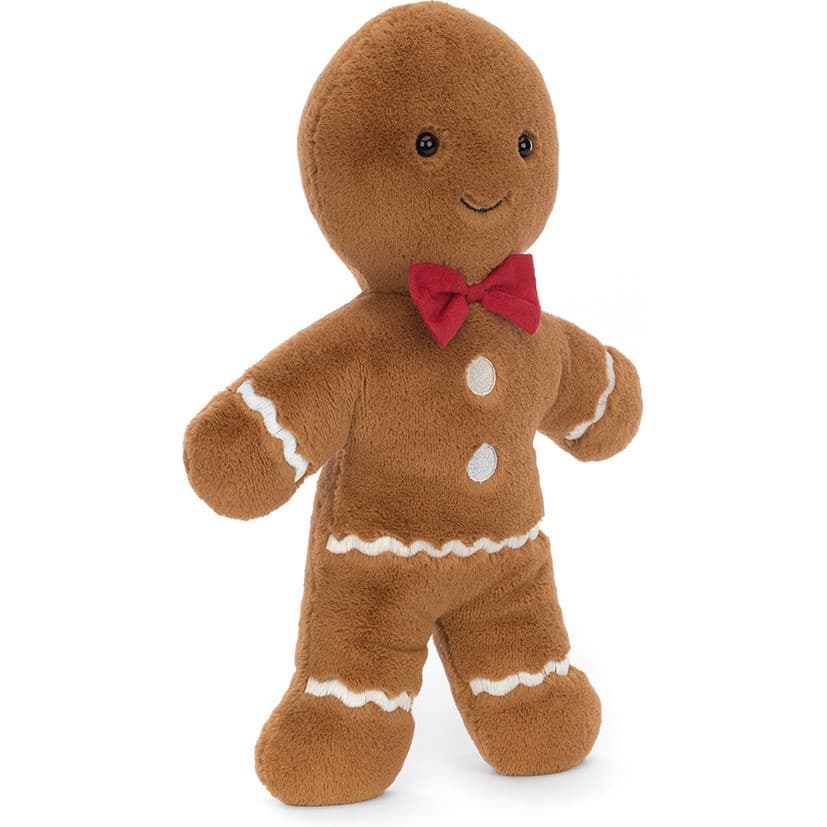 Jellycat Peluche Bonhomme pain d'épice Jolly Gingerbread Fred 32cm