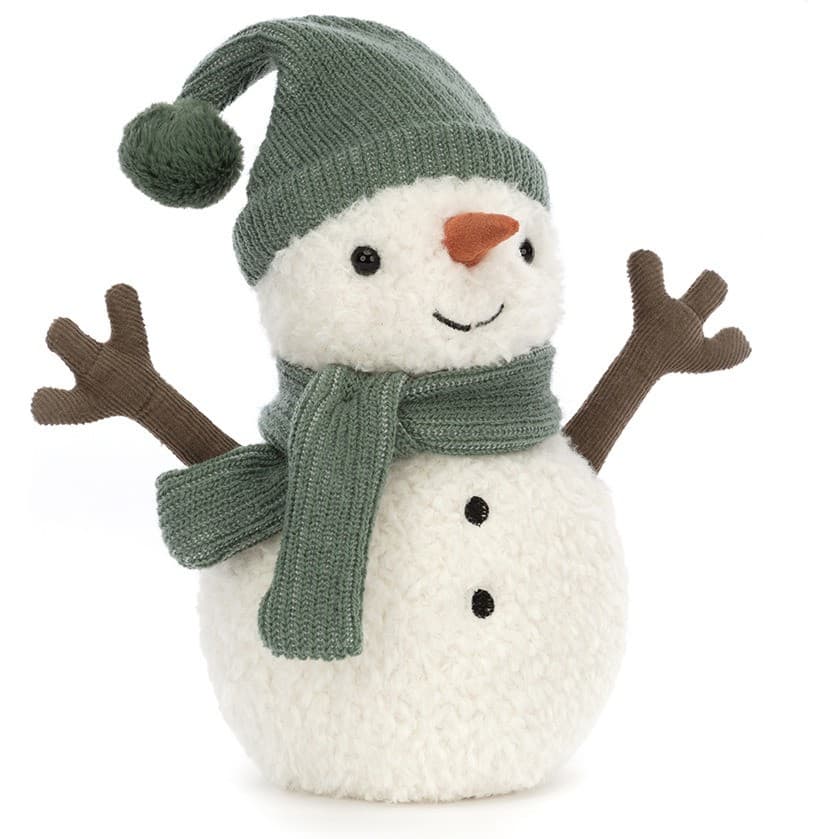 Jellycat Peluche Maddy Bonhomme de neige 18cm