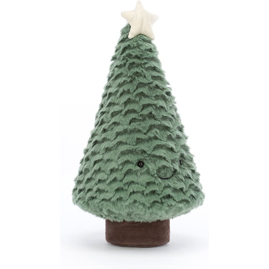 Jellycat Peluche Sapin de Noël amusant en épicéa bleu 29 cm