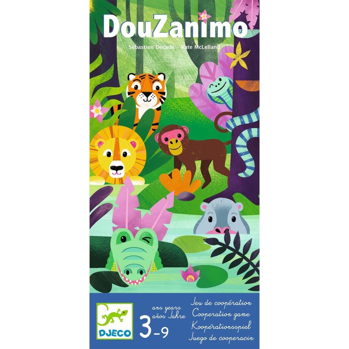 Djeco Jeux Douzanimo Cache cache Animaux