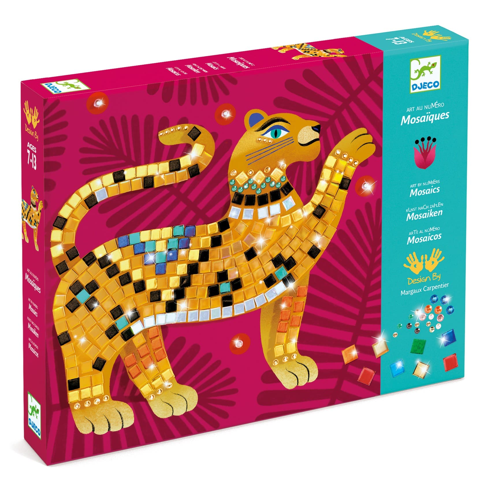 Djeco Coffret Mosaïques : Au coeur de la jungle