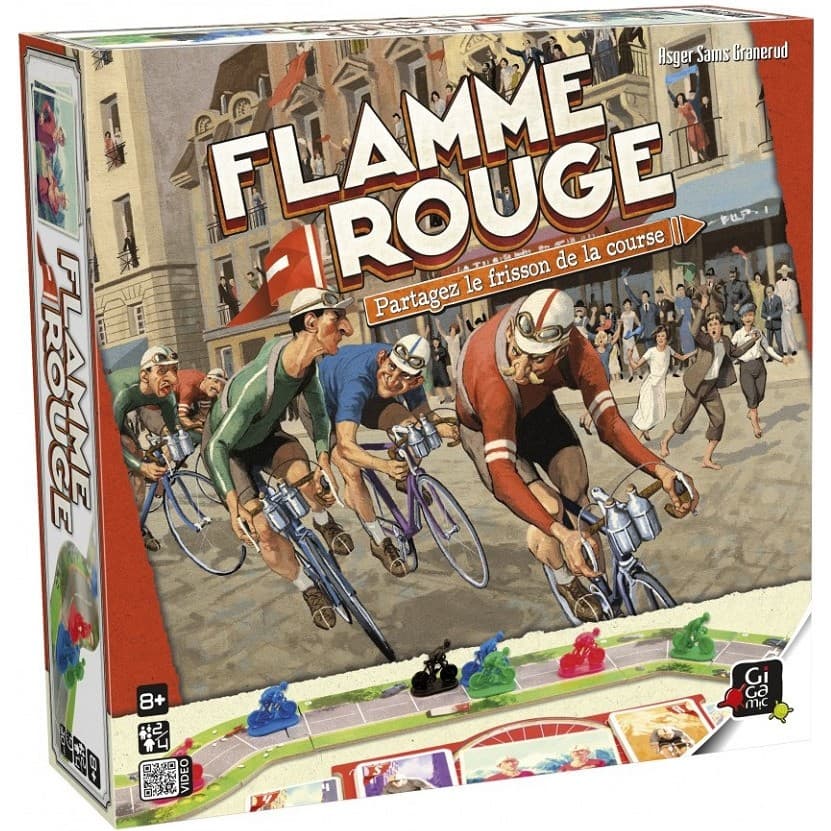 Gigamic Jeu de société vélo Flamme rouge
