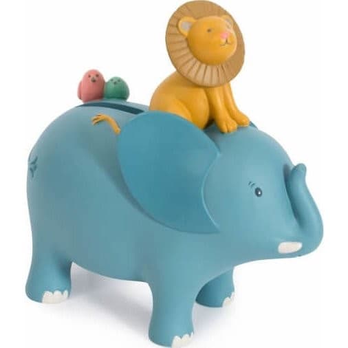 Moulin Roty Tirelire Elephant Sous Mon Baobab