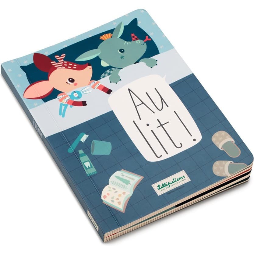 Lilliputiens Livre tactile Au lit