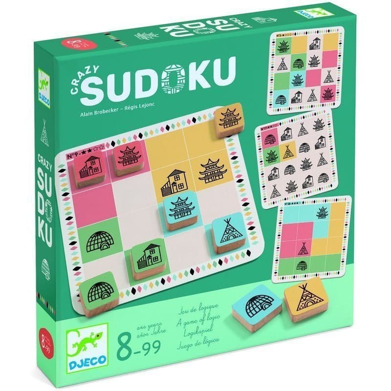 Djeco Jeu de stratégie Crazy sudoku