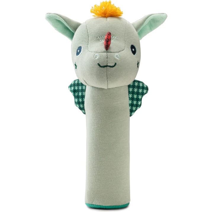Lilliputiens Hochet pouêt ecofriendly Joe le dragon