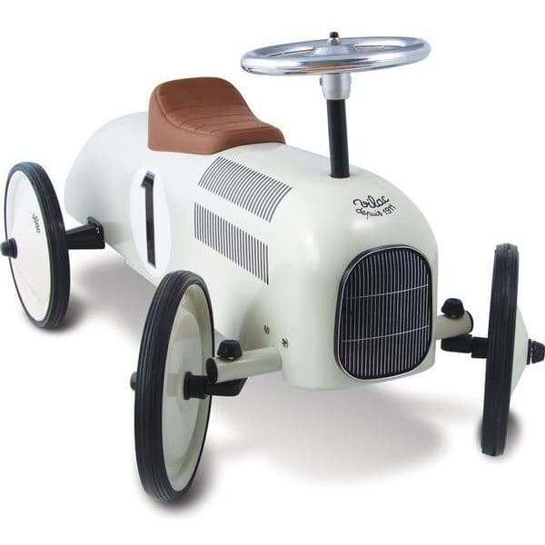Vilac Porteur Voiture en métal : Blanc