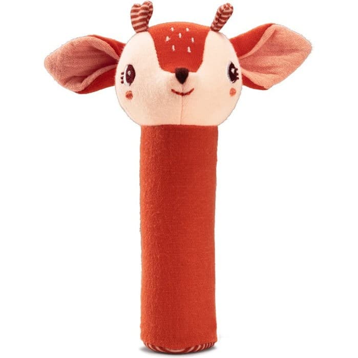 Lilliputiens Hochet pouêt ecofriendly Stella le faon