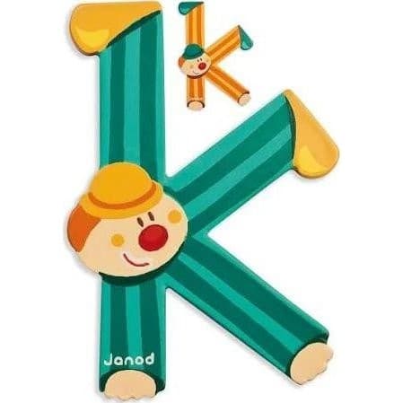 Janod Lettre Bois Clown K