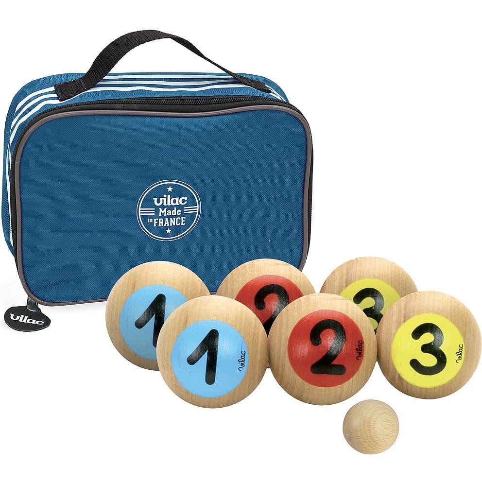 Vilac Boules de pétanque enfant en bois